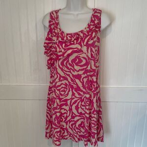 INC SWIM pink cover-up/dress size XL